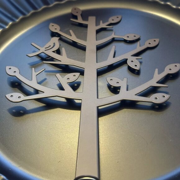 "Tree" Earring Stand by Yamazaki Matte Brown Magnetic - Picture 3 of 5